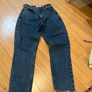 COPY - Abercrombie High Rise Mom Jeans